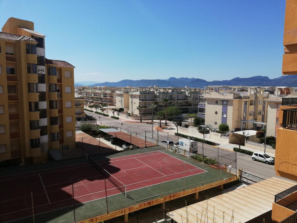 Tamaris Playa Solo Familias Serviplaya Playa De Xeraco Eksteriør billede